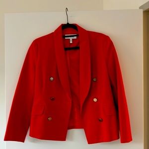 Size 8 Derek Lam 10 Crosby red suit jacket. Worn twice.